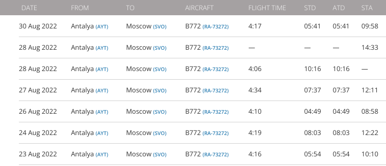 Авиакомпании будут тратить меньше времени на рейсы из Москвы в Турцию и обратно