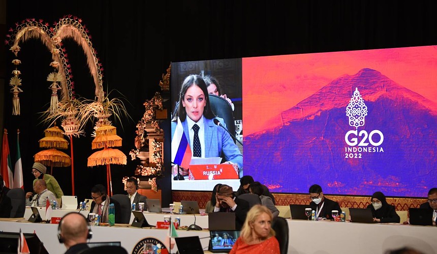 Догузова рассказала о своем выступлении на встрече министров туризма G20