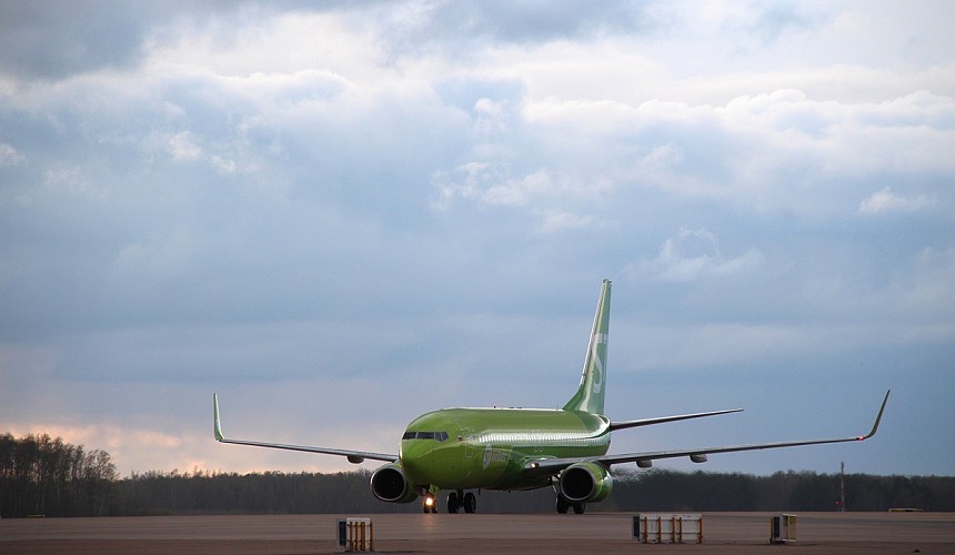 Первый рейс S7 в Туркменистан улетел сегодня из Москвы