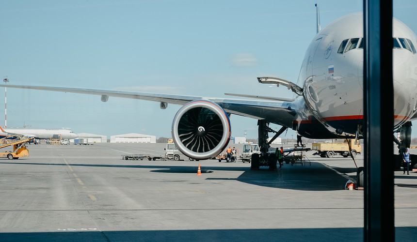 Скандалившая пассажирка Аэрофлота вытолкнула бортпроводницу из самолета