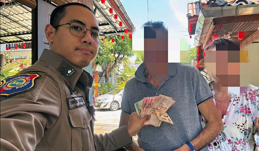 В Таиланде полиция предложила туристу вернуть ошибочно полученные деньги