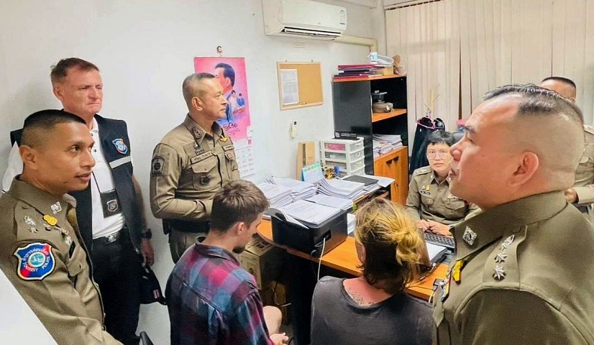 Новости Таиланда: двое граждан России задержаны за рисунки на обочине дороги